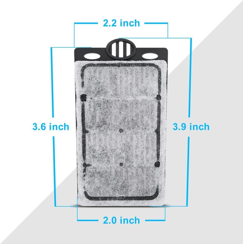 DATOO Replacement Aquarium Filter Cartridges for DTF-01 (10 Pack) - Image 2